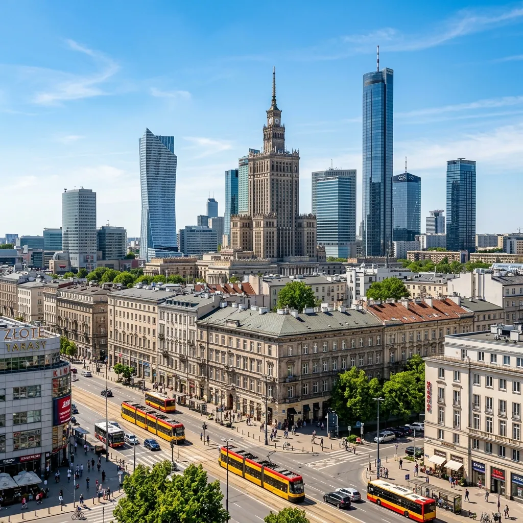 Śródmieście center Warsaw