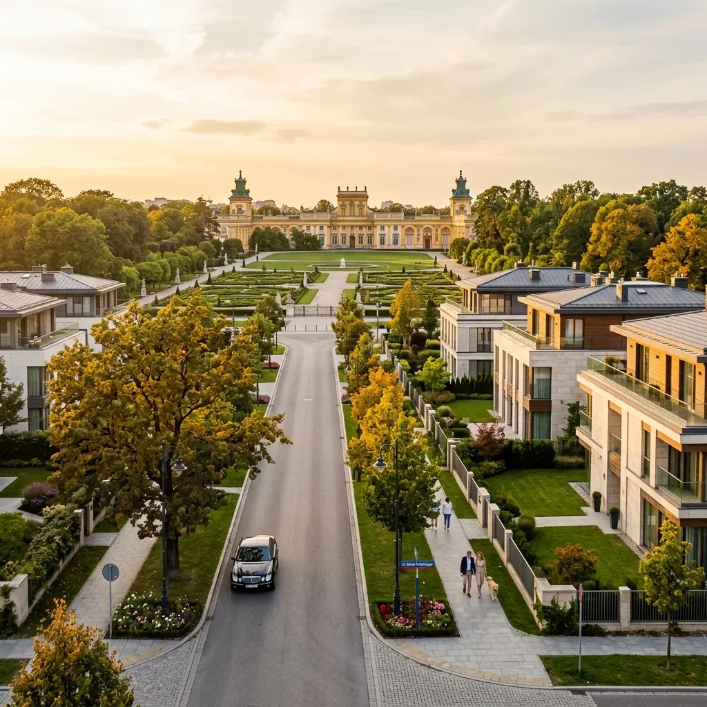 Wilanów district Warsaw